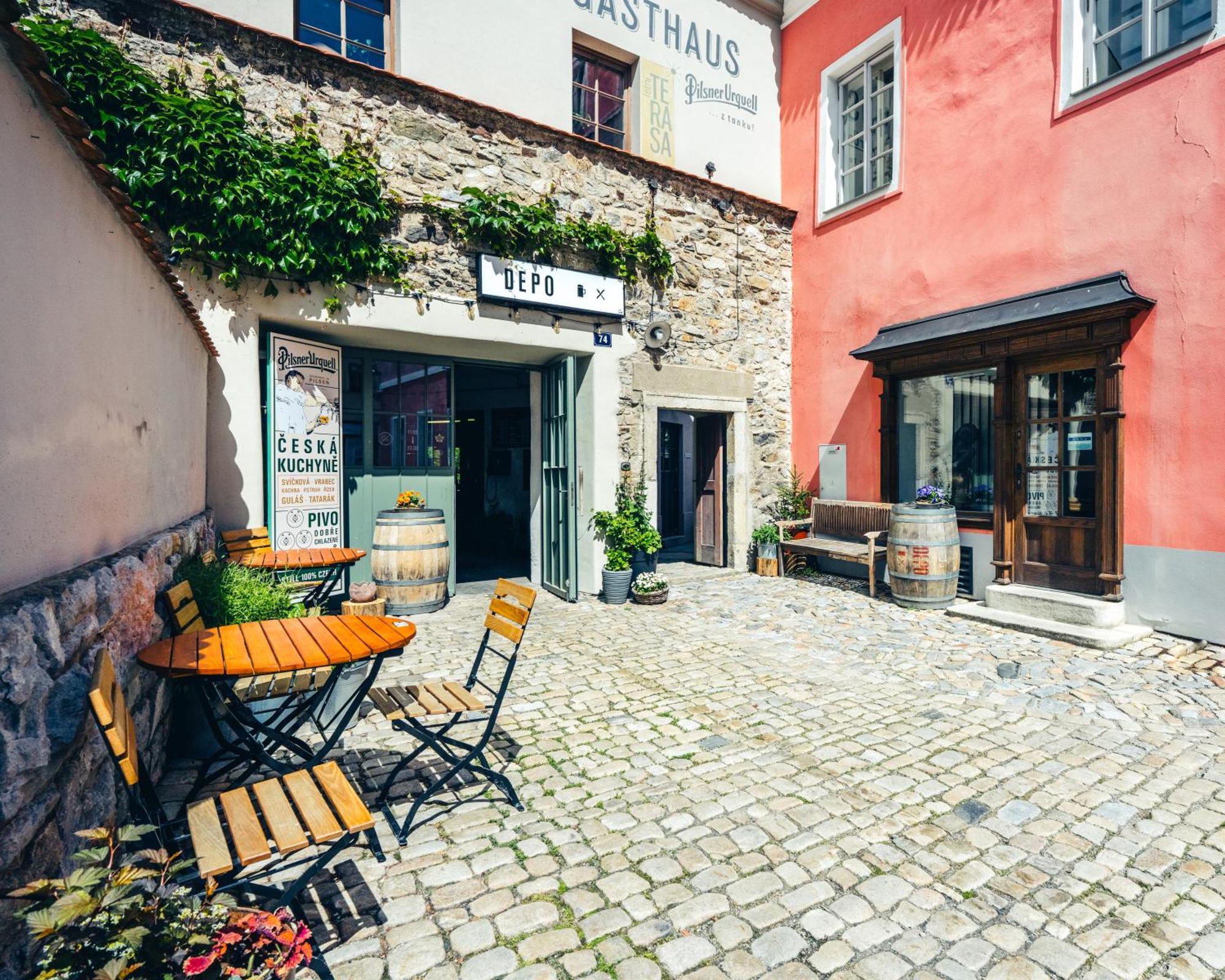 Hotel Latran Чешки Крумлов Екстериор снимка